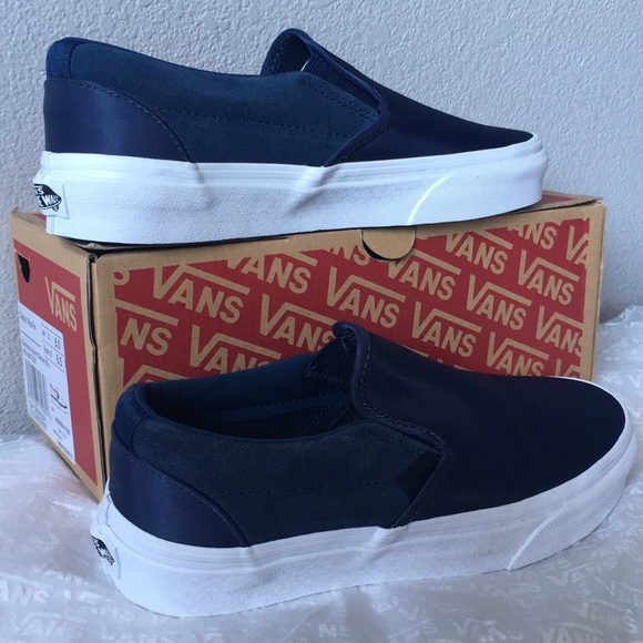 Vans Shoes - Vans Classic Slip-On: (Surplus Nylon) Dress Blues